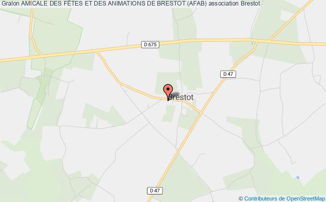 plan association Amicale Des FÊtes Et Des Animations De Brestot (afab) Brestot