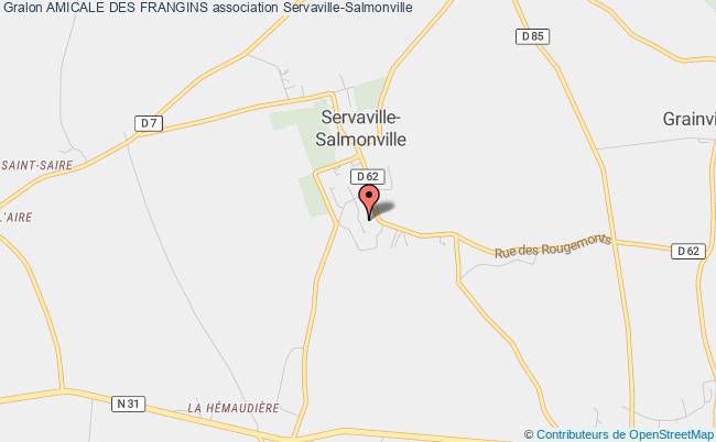 plan association Amicale Des Frangins Servaville-Salmonville