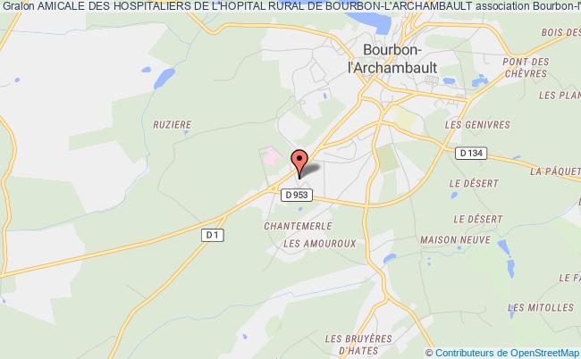 AMICALE DES HOSPITALIERS DE L'HOPITAL RURAL DE BOURBON-L'ARCHAMBAULT
