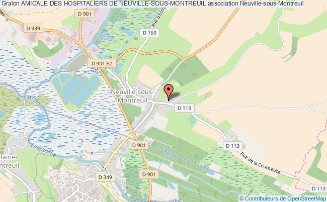 plan association Amicale Des Hospitaliers De Neuville-sous-montreuil Neuville-sous-Montreuil