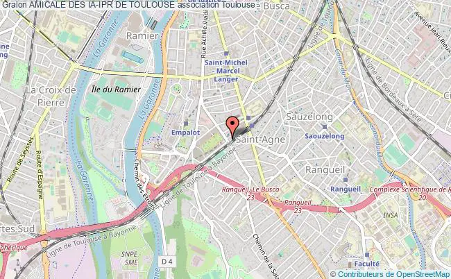 plan association Amicale Des Ia-ipr De Toulouse Toulouse