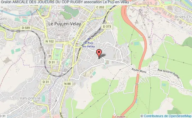 plan association Amicale Des Joueurs Du Cop Rugby Le    Puy-en-Velay