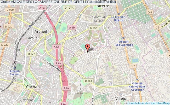 AMICALE DES LOCATAIRES CNL RUE DE GENTILLY