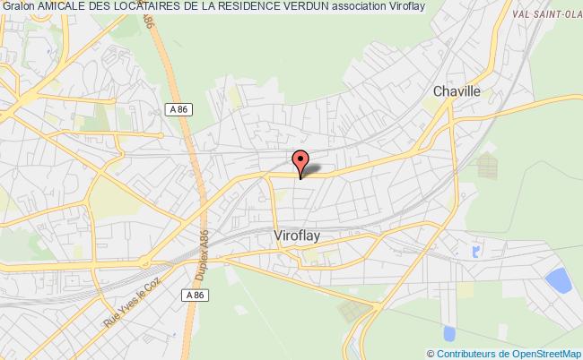plan association Amicale Des Locataires De La Residence Verdun Viroflay