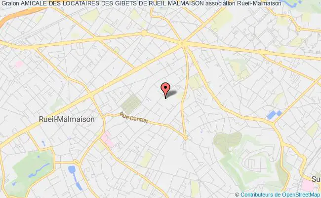 plan association Amicale Des Locataires Des Gibets De Rueil Malmaison Rueil-Malmaison