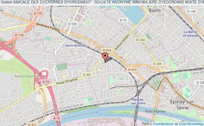 plan association Amicale Des Locataires D?orgement - Societe Anonyme Immobiliere D?economie Mixte D?epinay Sur Seine (alo-saiem) Épinay-sur-Seine