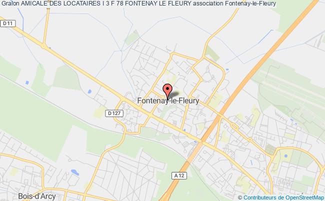 plan association Amicale Des Locataires I 3 F 78 Fontenay Le Fleury Fontenay-le-Fleury