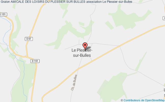 plan association Amicale Des Loisirs Du Plessier Sur Bulles Le Plessier-sur-Bulles