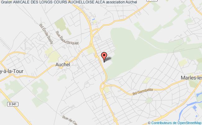 plan association Amicale Des Longs Cours Auchelloise Alca Auchel