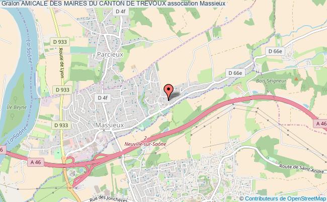 AMICALE DES MAIRES DU CANTON DE TREVOUX