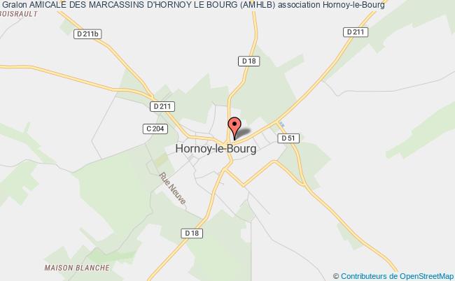 plan association Amicale Des Marcassins D'hornoy Le Bourg (amhlb) Hornoy-le-Bourg