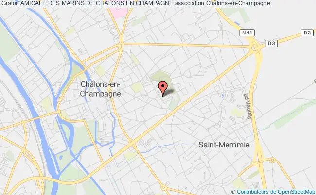 plan association Amicale Des Marins De Chalons En Champagne Châlons-en-Champagne