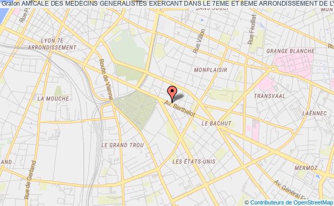 AMICALE DES MEDECINS GENERALISTES EXERCANT DANS LE 7EME ET 8EME ARRONDISSEMENT DE LYON (AMGEL 7-8)