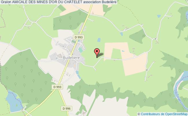 plan association Amicale Des Mines D'or Du ChÂtelet Budelière