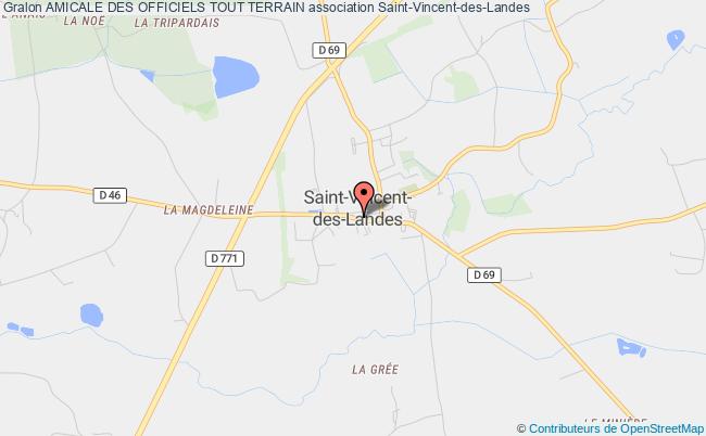 plan association Amicale Des Officiels Tout Terrain Saint-Vincent-des-Landes