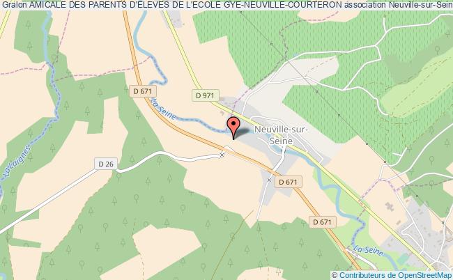 plan association Amicale Des Parents D'eleves De L'ecole Gye-neuville-courteron Neuville-sur-Seine
