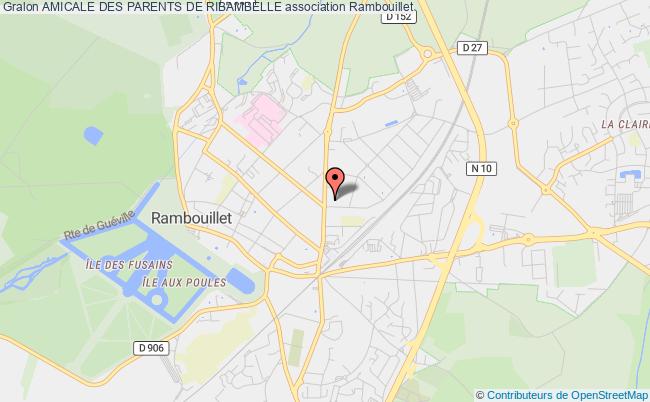 plan association Amicale Des Parents De Ribambelle Rambouillet