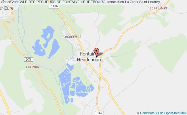 plan association Amicale Des Pecheurs De Fontaine Heudebourg Fontaine-Heudebourg