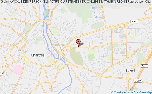 plan association Amicale Des Personnels Actifs Ou Retraites Du College Mathurin Regnier Chartres