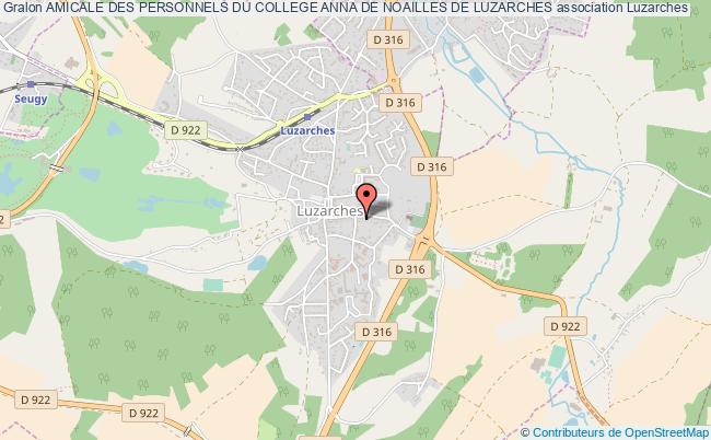 AMICALE DES PERSONNELS DU COLLEGE ANNA DE NOAILLES DE LUZARCHES