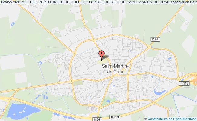plan association Amicale Des Personnels Du College Charloun Rieu De Saint Martin De Crau Saint-Martin-de-Crau