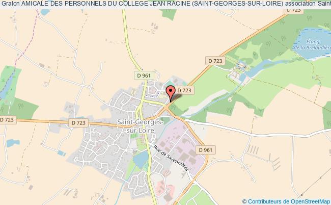 plan association Amicale Des Personnels Du College Jean Racine (saint-georges-sur-loire) Saint-Georges-sur-Loire