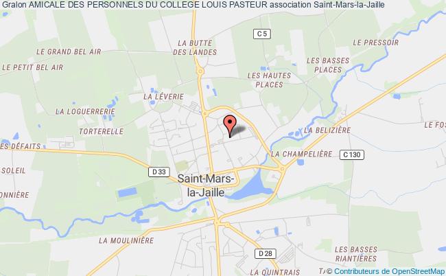 plan association Amicale Des Personnels Du College Louis Pasteur Vallons-de-l'Erdre