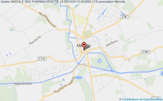 plan association Amicale Des Pharmaciens De La Region Flandre-lys Merville
