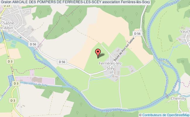 plan association Amicale Des Pompiers De FerriÈres-les-scey Ferrières-lès-Scey