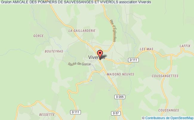 AMICALE DES POMPIERS DE SAUVESSANGES ET VIVEROLS