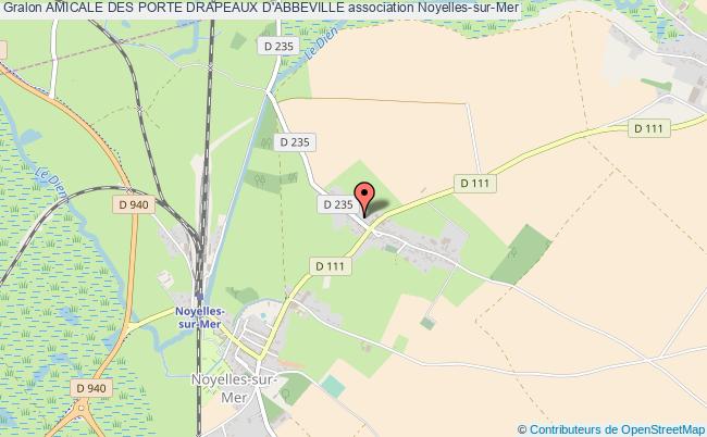 plan association Amicale Des Porte Drapeaux D'abbeville Noyelles-sur-Mer