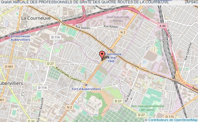 AMICALE DES PROFESSIONNELS DE SANTE DES QUATRE ROUTES DE LA COURNEUVE               (APS4C)
