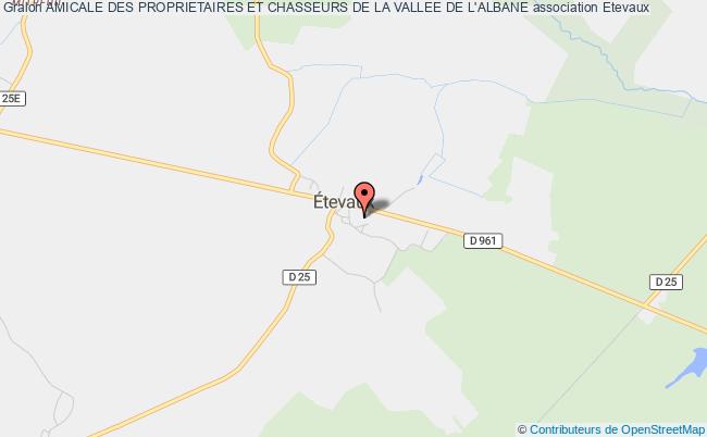 AMICALE DES PROPRIETAIRES ET CHASSEURS DE LA VALLEE DE L'ALBANE