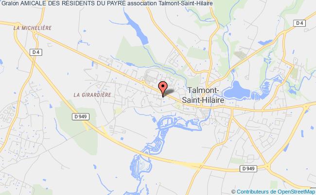 plan association Amicale Des RÉsidents Du PayrÉ Talmont-Saint-Hilaire