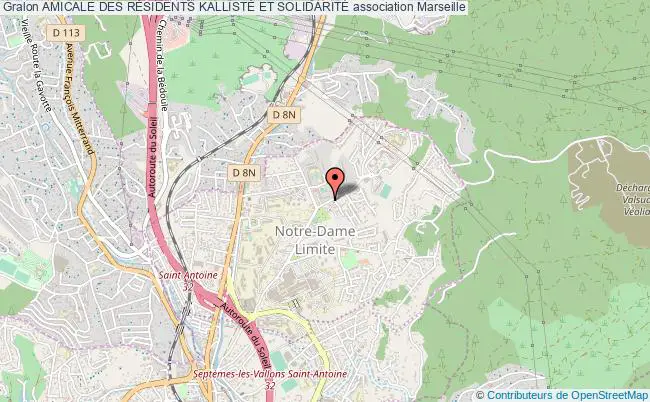 plan association Amicale Des RÉsidents KallistÉ Et SolidaritÉ Marseille