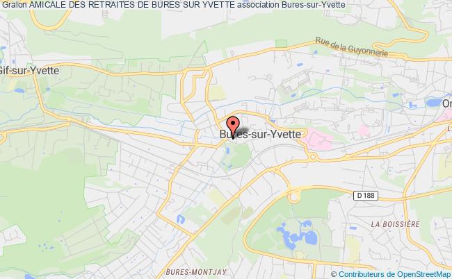 plan association Amicale Des Retraites De Bures Sur Yvette Bures-sur-Yvette