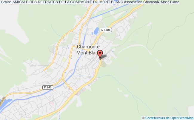 plan association Amicale Des Retraites De La Compagnie Du Mont-blanc Chamonix-Mont-Blanc
