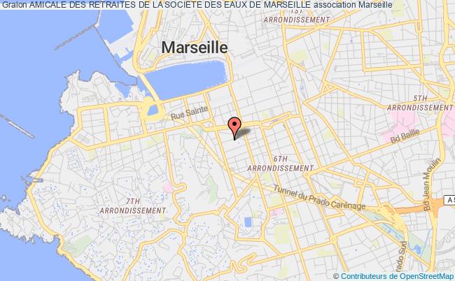plan association Amicale Des Retraites De La Societe Des Eaux De Marseille Marseille