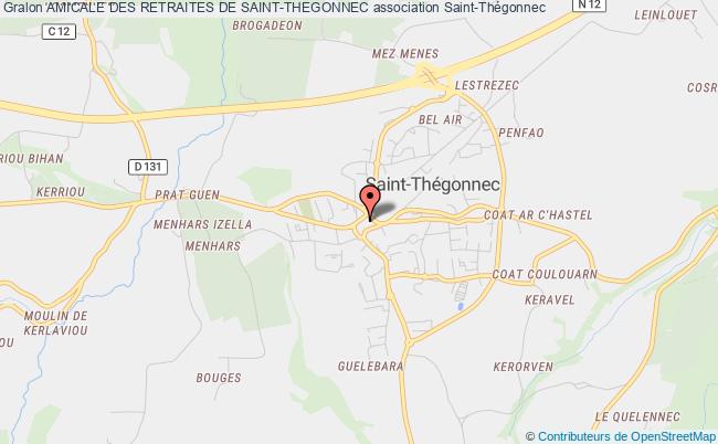 plan association Amicale Des Retraites De Saint-thegonnec Saint-Thégonnec Loc-Eguiner
