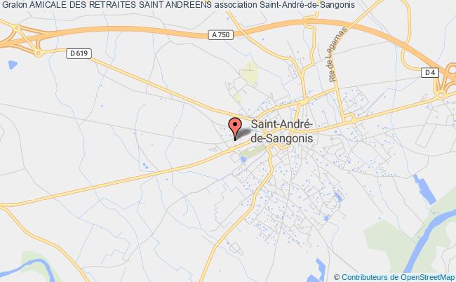 plan association Amicale Des Retraites Saint Andreens Saint-André-de-Sangonis