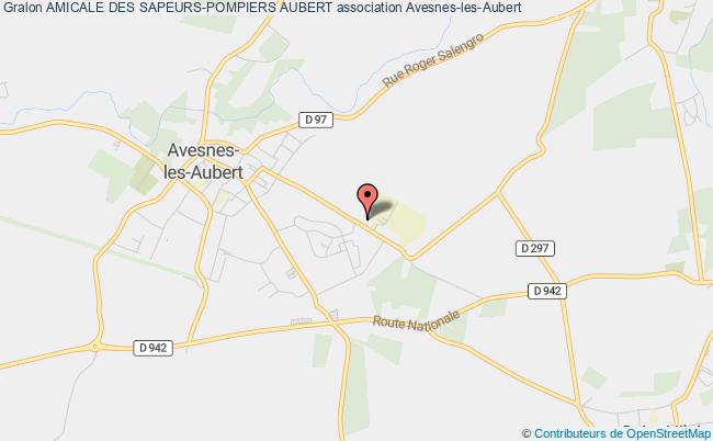 plan association Amicale Des Sapeurs-pompiers Aubert Avesnes-les-Aubert