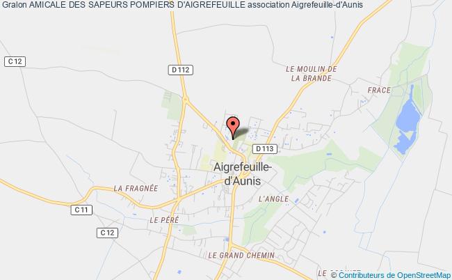 plan association Amicale Des Sapeurs Pompiers D'aigrefeuille Aigrefeuille-d'Aunis