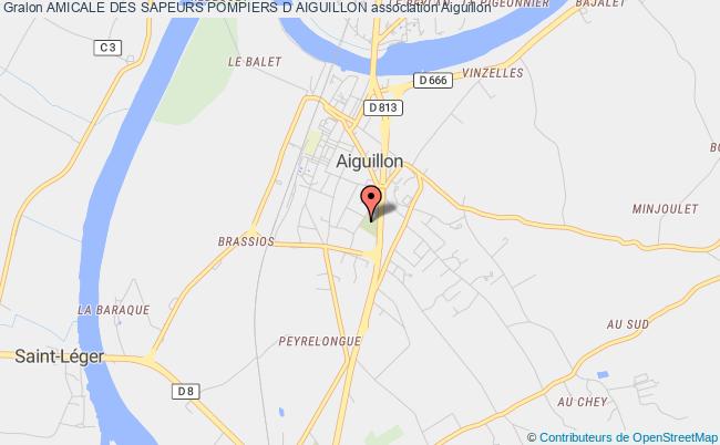 plan association Amicale Des Sapeurs Pompiers D Aiguillon Aiguillon
