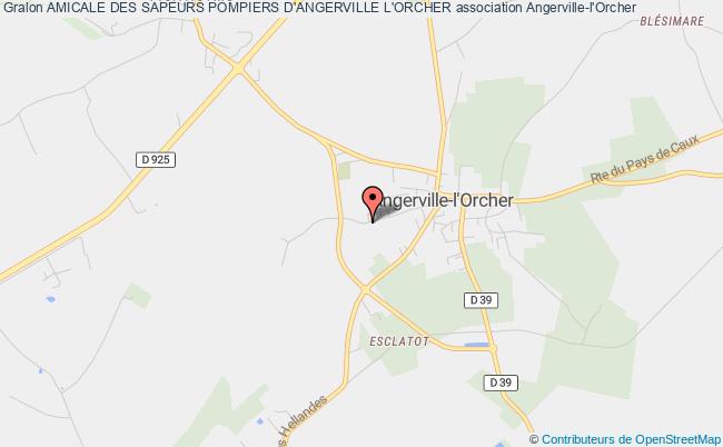 plan association Amicale Des Sapeurs Pompiers D'angerville L'orcher Angerville-l'Orcher
