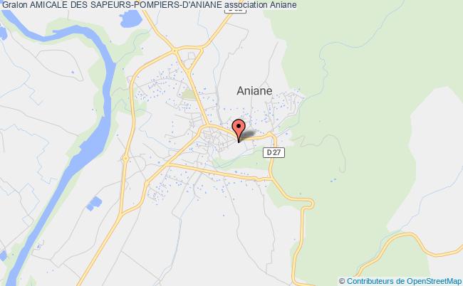 plan association Amicale Des Sapeurs-pompiers-d'aniane Aniane