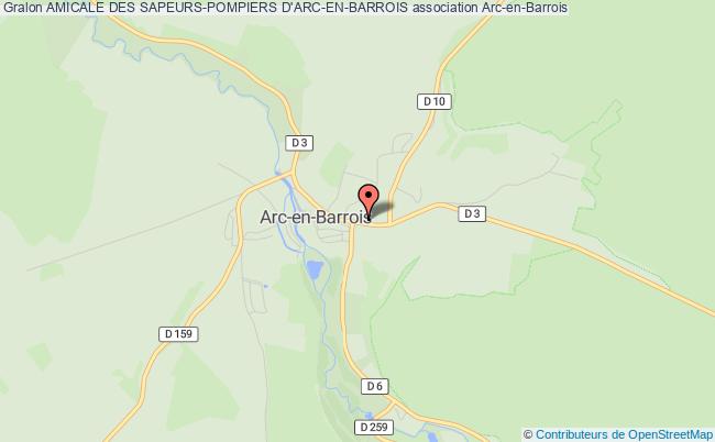 plan association Amicale Des Sapeurs-pompiers D'arc-en-barrois Arc-en-Barrois