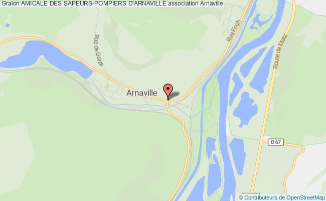 plan association Amicale Des Sapeurs-pompiers D'arnaville Arnaville