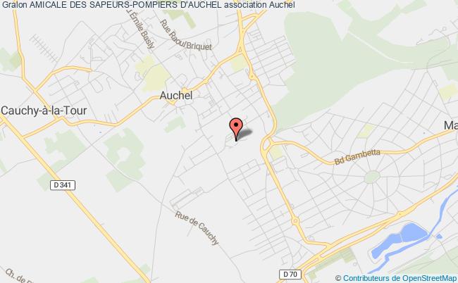 plan association Amicale Des Sapeurs-pompiers D'auchel Auchel