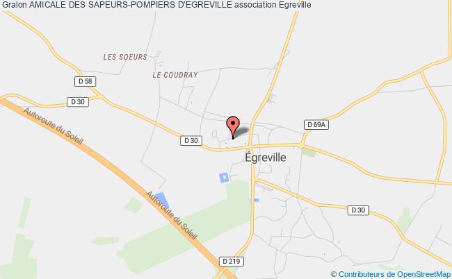 plan association Amicale Des Sapeurs-pompiers D'egreville Égreville