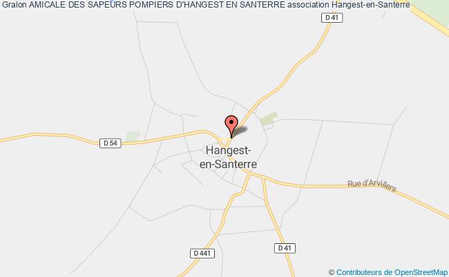 plan association Amicale Des Sapeurs Pompiers D'hangest En Santerre Hangest-en-Santerre
